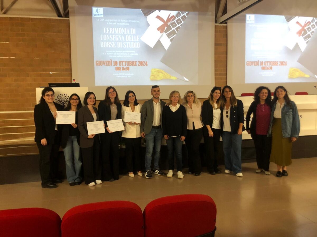 Premiazioni delle Migliori Tesi di Laurea in Logopedia AA 2023/2024