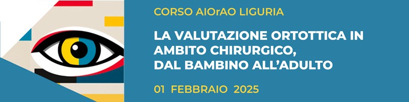 La Valutazione Ortottica in ambito chirurgico, dal bambino all'adulto